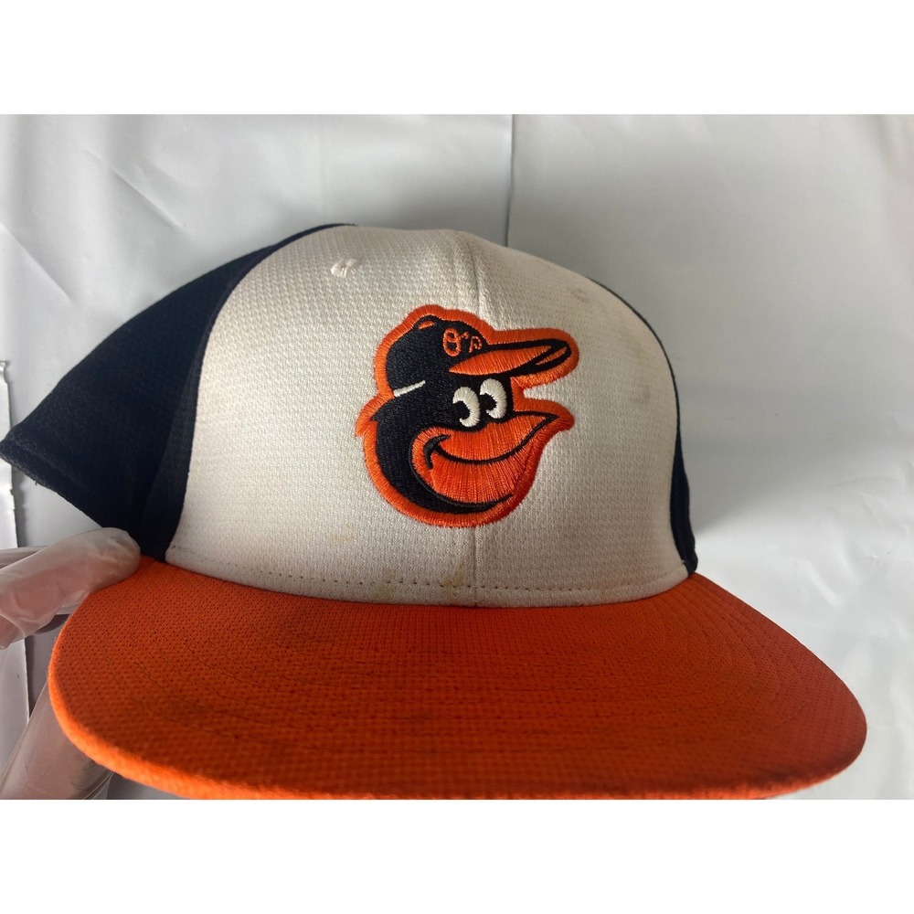 Baltimore Orioles Baseball Cap Orange Black White Embroidered Logo Fitted